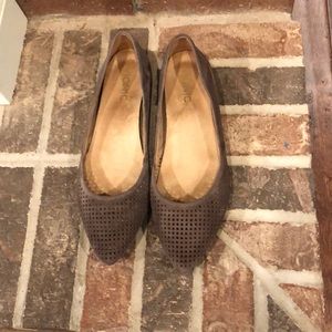 Taupe Vionic Flats